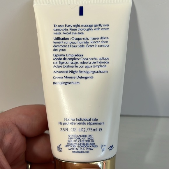 NWOT Estee Lauder Advanced Night Micro Cleansing Foam - Picture 2 of 2